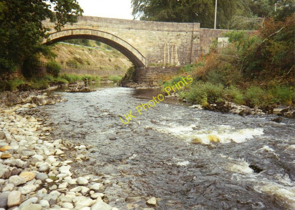Photo 6"x4" River Nith under Eliock Bridge, Sanquhar Sanquhar c1999