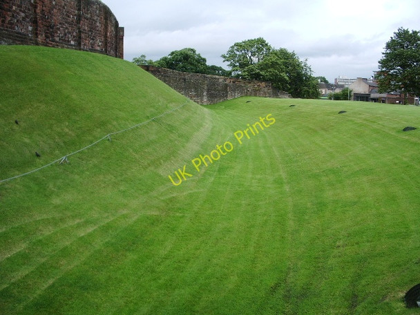 Photo 6"x4" Carlisle Castle, Ramparts Carlisle c2008