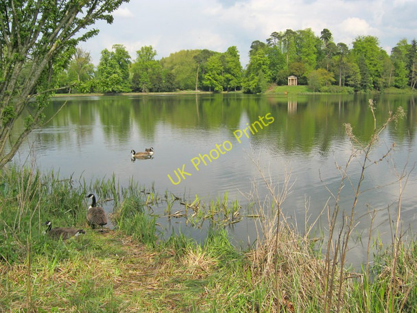 Photo 6"x4" Bowood Lake - 1 Calne c2010