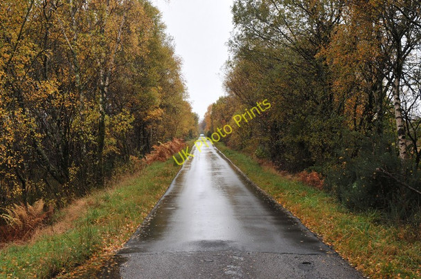 Photo 6"x4" Road across Moss of Achnacree Ledaig\/NM9037 c2010