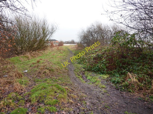 Photo 6"x4" Footpath on dismantled railway Middleton\/SD8706 c2010