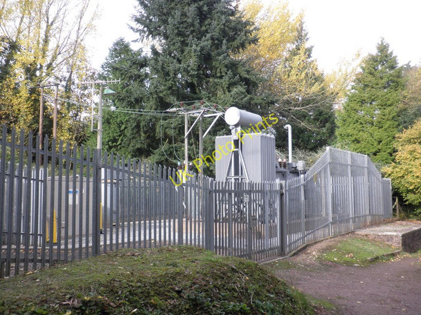 Photo 6"x4" Electricity substation, Periton Cross Minehead c2010