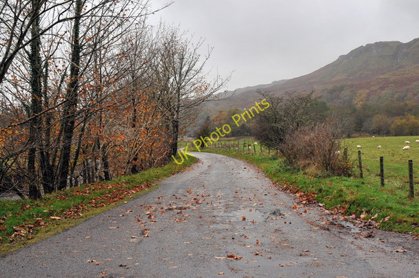 Photo 6"x4" Minor road to Degnish Melfort c2010