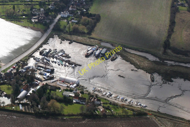 Photo 6"x4" St Osyth Creek and Boatyard St Osyth c2009