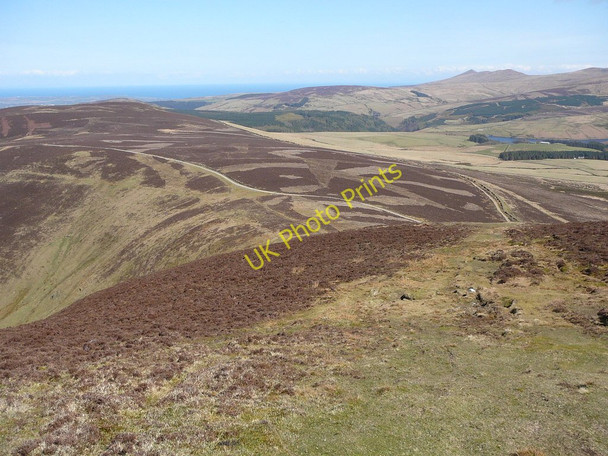 Photo 6"x4" The northeastern shoulder of Slieau Freoaghane Barregarrow c2010