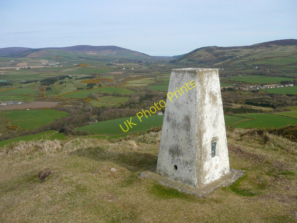 Photo 6"x4" Trig Point on Corrins Hill Peel\/SC2484 c2010