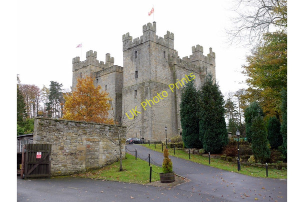 Photo 6"x4" Langley Castle from the north-east Langley\/NY8261 c2010