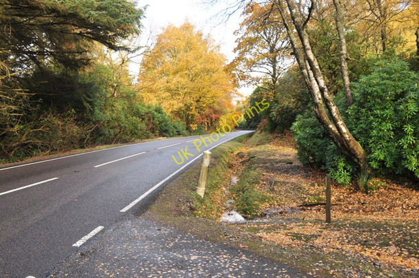 Photo 6"x4" A82 at Invergloy Halt Clunes c2010