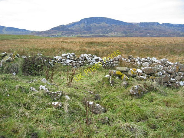 Photo 6"x4" Ruin on Staffin Island Stenscholl c2010