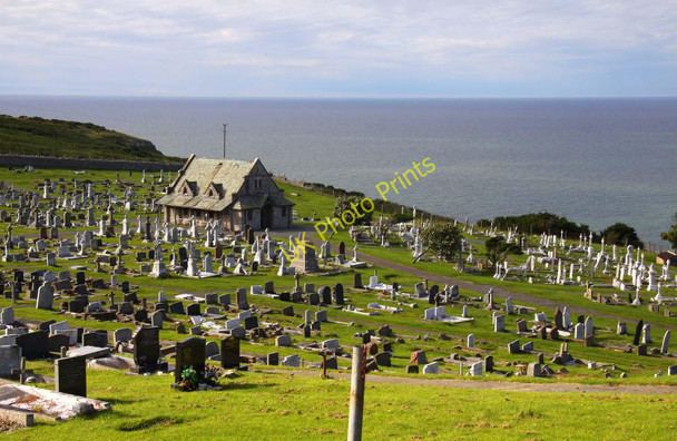 Photo 6"x4" St Tudno's cemetery Llandudno c2010