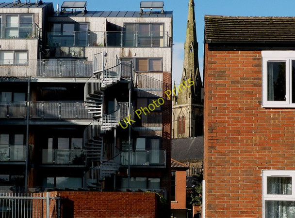 Photo 6"x4" Quinney Crescent in Moss Side, Manchester Moss Side\/SJ8395 c2010