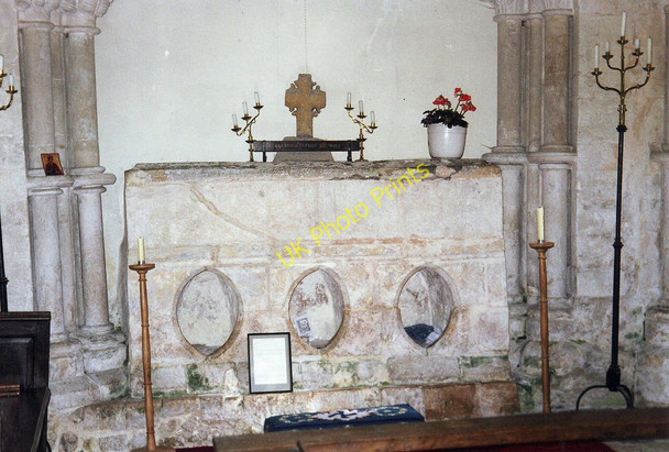 Photo 6"x4" Shrine of St. Wite, St Candida and Holy Cross, Whitchurch Canonicorum, Dorset Whitchurch Canonicorum c1993