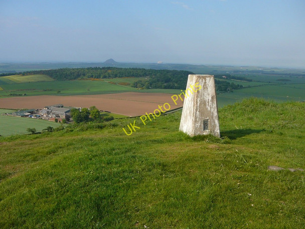 Photo 6"x4" Trig Point on Garleton Hills Camptoun c2010