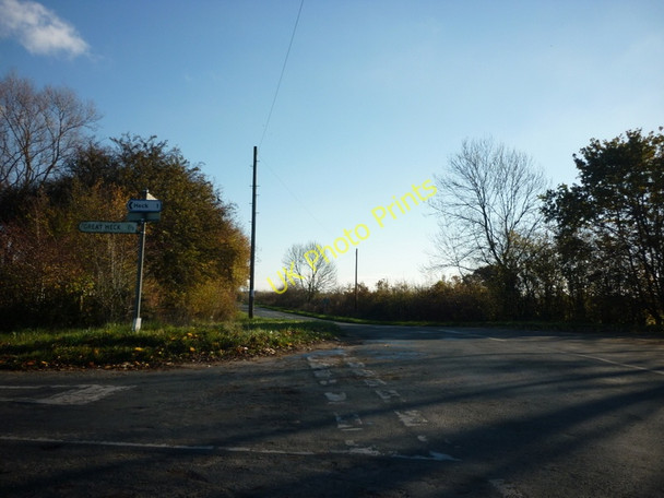 Photo 6"x4" The Junction of Balne Moor Road and Heck Lane Balne c2010