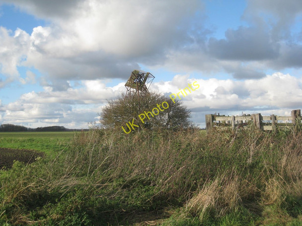 Photo 6"x4" Remains of windpump on Elsham Carrs Wrawby c2010