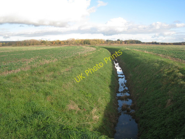Photo 6"x4" Drain on Elsham Carrs Wrawby c2010