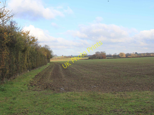 Photo 6"x4" Footpath to Lower Farm Knightcote c2010
