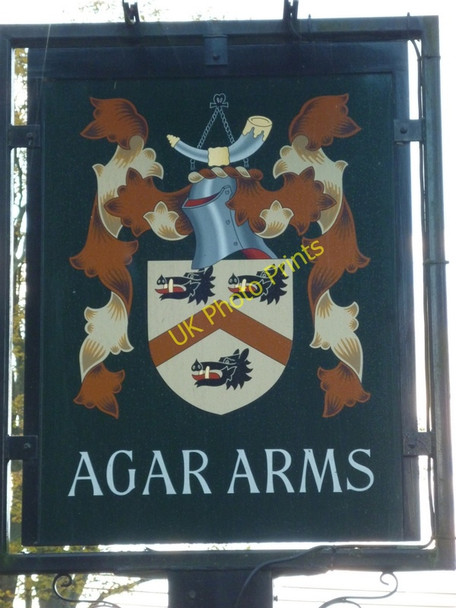 Photo 6"x4" The sign for the Agar Arms, Warthill Warthill\/SE6755 c2010