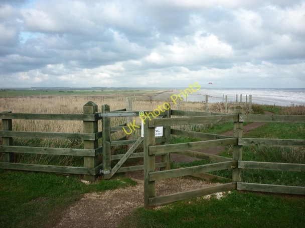 Photo 6"x4" Heading north from Barmston Beach Holiday Park Barmston\/TA1659 c2010