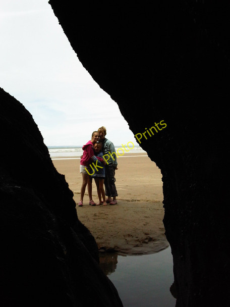 Photo 6"x4" Marvellous rock formations Rhossili c2010