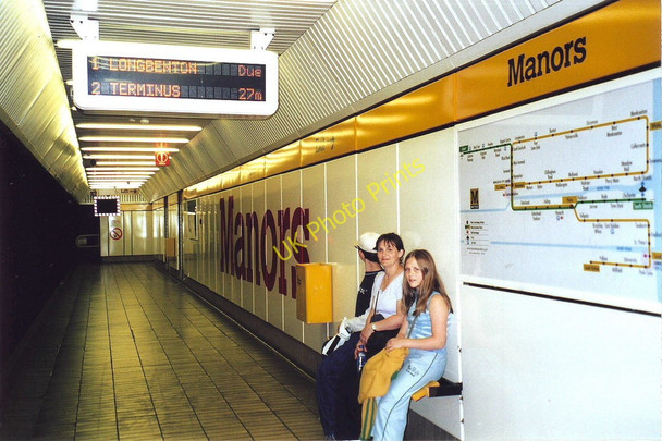 Photo 6"x4" Manors, Tyne and Wear Metro System Newcastle upon Tyne c2002