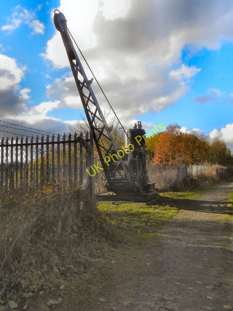 Photo 6"x4" Manchester, Bolton & Bury Canal: Mount Sion Steam Crane Kearsley\/SD7505 c2010