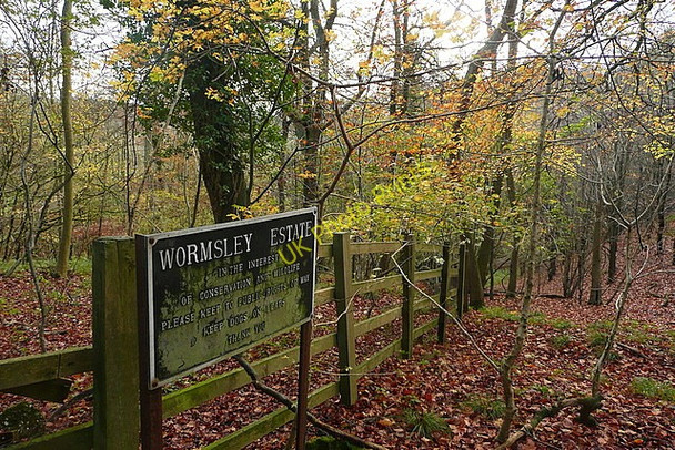 Photo 6"x4" Entering the Wormsley Estate Lewknor c2010