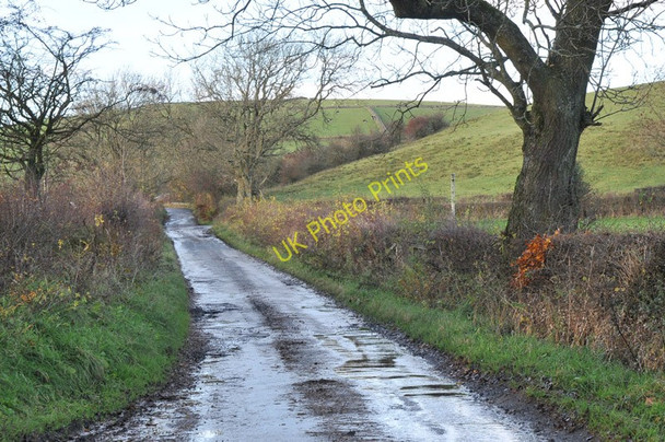 Photo 6"x4" Minor road near Fluchter Blairskaith c2010
