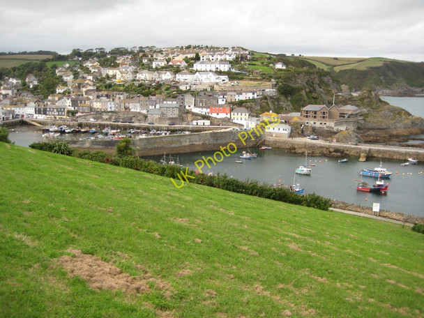 Photo 6"x4" View over Mevagissey Mevagissey c2010