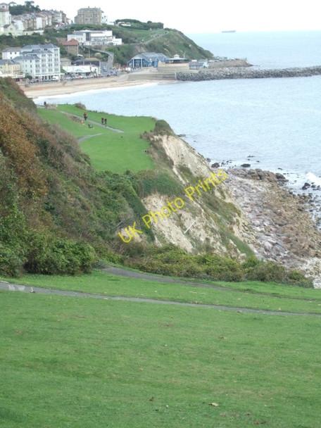 Photo 6"x4" Ventnor Bay from the end of Western Cliffs Ventnor c2010