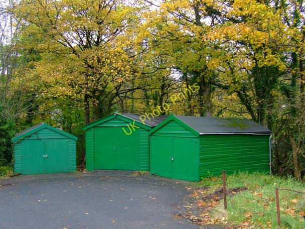 Photo 6"x4" Garages on Glen Avenue Gourock c2010