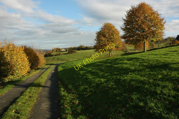 Photo 6"x4" Track to Lower Lutheridge Farm Nailsworth c2010