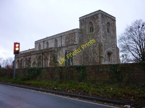Photo 6"x4" St Mary's Church, Welwick Welwick c2010
