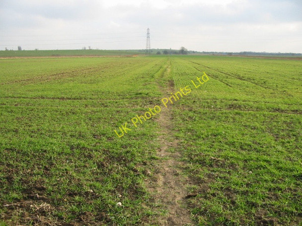 Photo 6"x4" View coast-bound along the Stour Valley Walk Sandwich c2008
