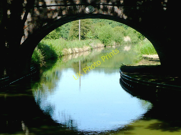 Photo 6"x4" The Ashby Canal at Timms Bridge, Leicestershire Bilstone c2010