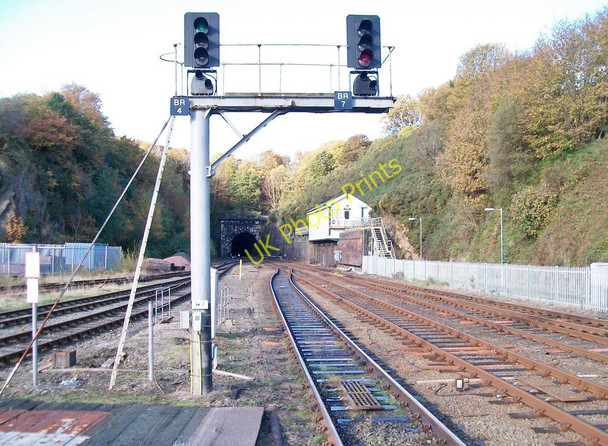 Photo 6"x4" The Bangor station railway signal box Bangor\/SH5771 c2010