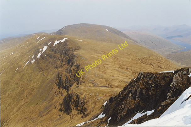 Photo 6"x4" View east northeast from Beinn Achaladair Beinn Achaladair c2000