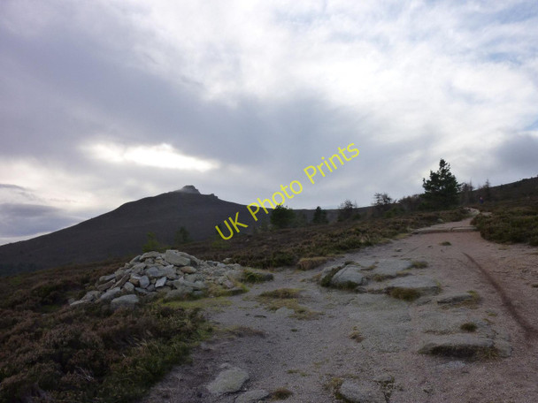 Photo 6"x4" En Route to the Mither Tap Kirkton of Oyne c2010