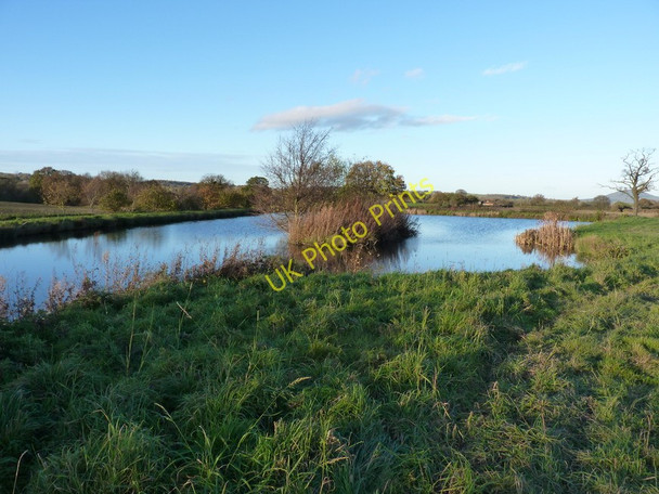Photo 6"x4" Farmland pool near Upper Hill Farm Easthopewood c2010