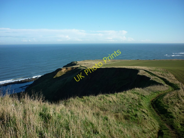 Photo 6"x4" The Cleveland Way at Lebberston Cliff Gristhorpe c2010