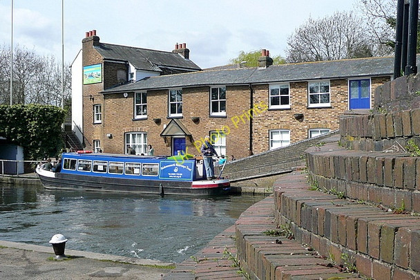 Photo 6"x4" Batchworth canal centre Rickmansworth c2010