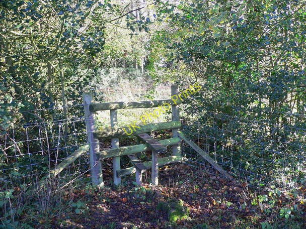 Photo 6"x4" Stile on the B2146 near Compton Compton\/SU7714 c2010