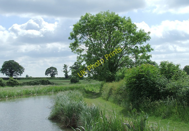 Photo 6"x4" The Ashby Canal and towpath near Congerstone, Leicestershire Bilstone c2010
