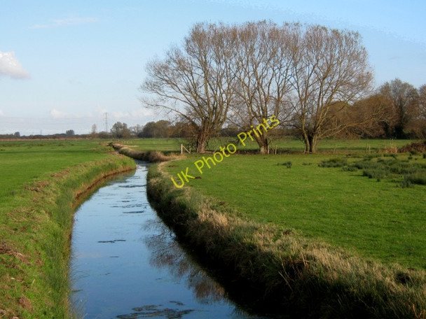 Photo 6"x4" Stream flowing towards Comwich Combwich c2010