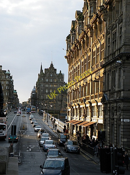 Photo 6"x4" Morning on the North Bridge Edinburgh c2010