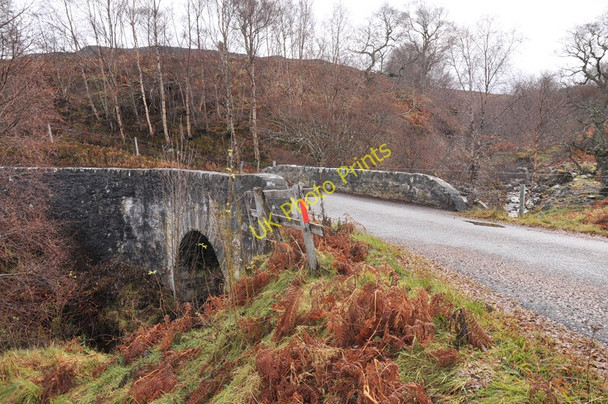 Photo 6"x4" Bridge over Allt Coire Mhoraich Balgowan\/NN6394 c2010