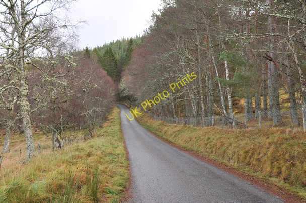Photo 6"x4" Minor road near Glentruim Etteridge c2010