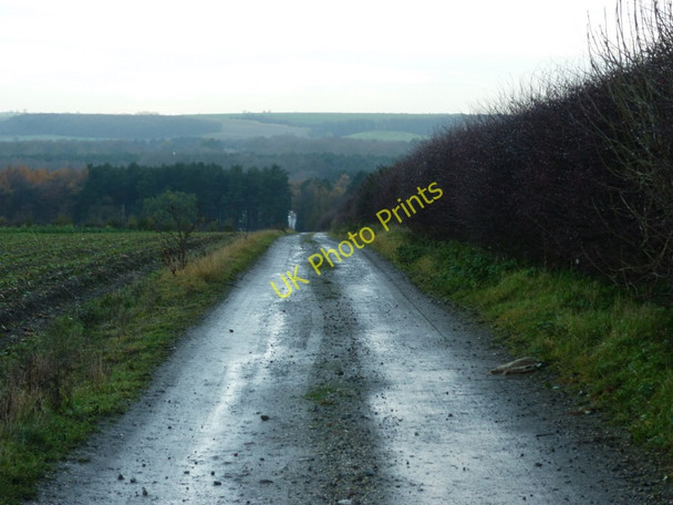 Photo 6"x4" A public footpath at Wrawby Moor Elsham c2010
