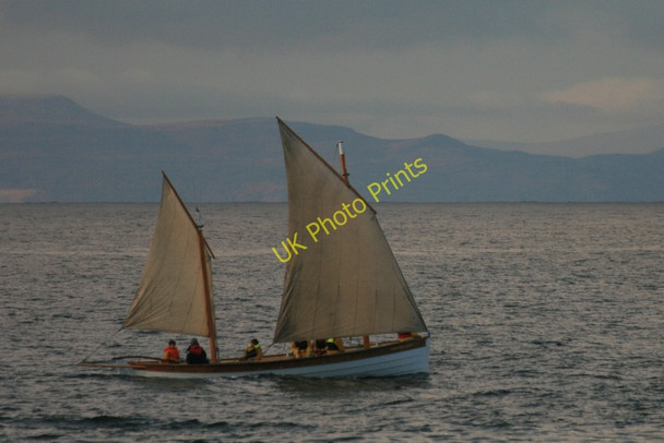 Photo 6"x4" Eastward Ho! Northern Light is underway Backlands c2010