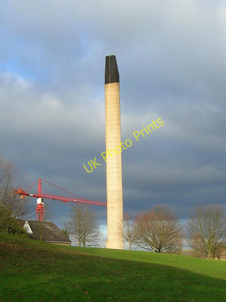 Photo 6"x4" Central heating chimney, University Of Nottingham Beeston\/SK5236 c2010